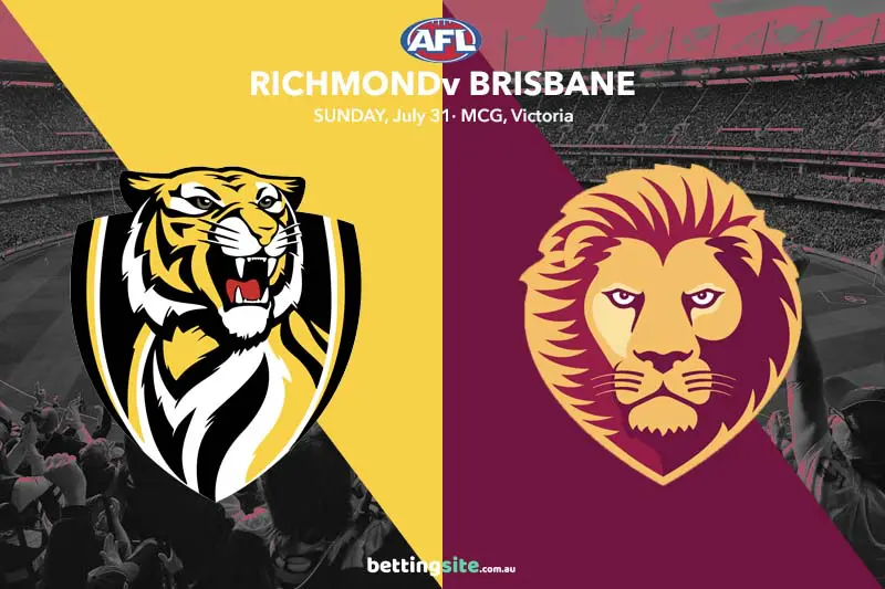 Richmond v Brisbane betting tips for AFL round 20, 2022