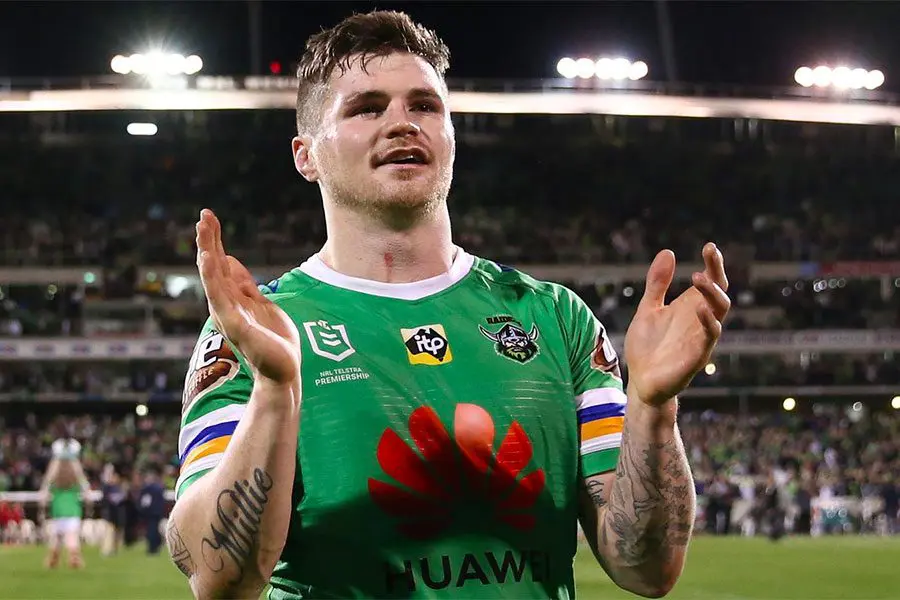 John Bateman with Canberra Raiders