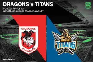 St George Illawarra Dragons v Gold Coast Titans