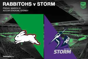 Rabbitohs v Storm NRL Rd 5 betting preview