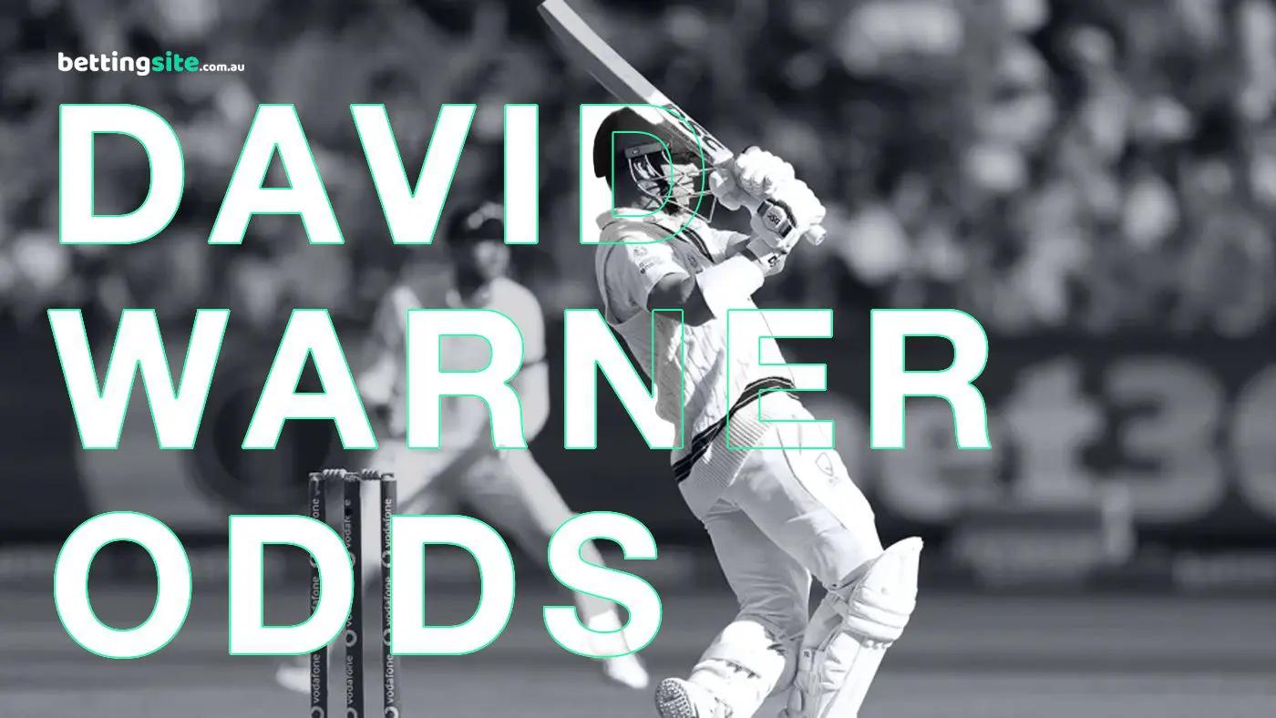 David Warner odds ashes