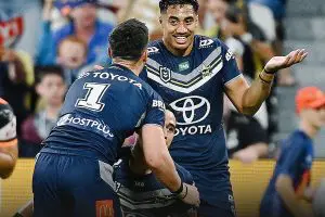 NRL Cowboys dominate Wests Tigers