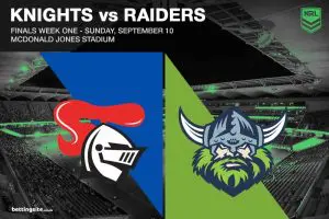 Newcastle Knights vs Canberra Raiders NRL Finals Week One - 2023
