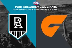 Port Adelaide v GWS Giants AFL betting tips