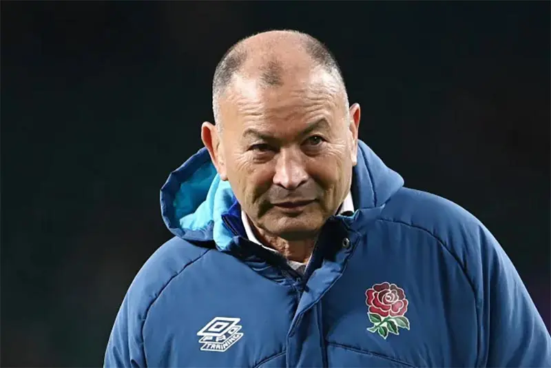Eddie Jones will be feeling the pinch after his team lost to Fiji at the World Cup