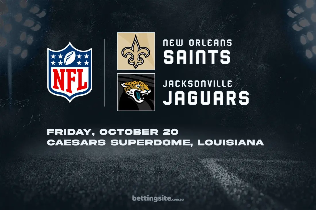 New Orleans Saints v Jacksonville Jaguars NFL betting tips