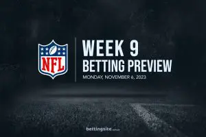 NFL Week 9 betting preview
