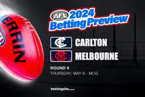 Carlton v Melbourne AFL Rd 9 betting preview