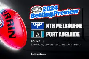 North Melbourne v Port Adelaide AFL R11 tips