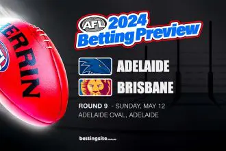 Adelaide v Brisbane AFL R9 betting tips - May 12, 2024