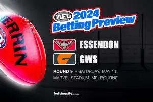 Essendon v GWS AFL Rd 9 betting preview - May 11, 2024