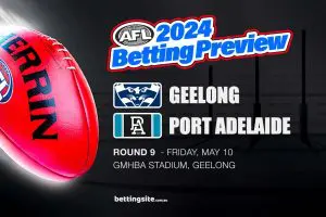 Geelong v Port Adelaide AFL round nine betting tips