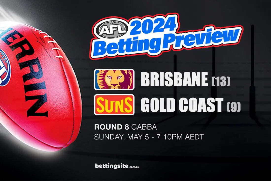 Brisbane Lions v Gold Coast Suns betting tips for AFL round 8 2024