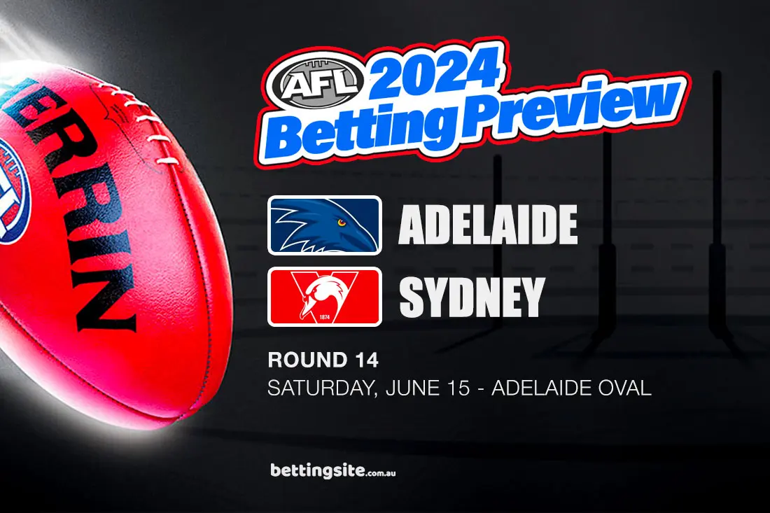 Adelaide v Sydney AFL Rd 15 preview - June 15, 2024
