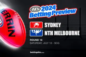 Swans v Kangaroos AFL betting tips - Round 18, 2024