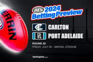 Carlton v Port Adelaide AFL betting tips - Round 20, 2024