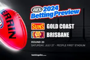 Gold Coast Suns v Brisbane Lions AFL betting tips - Round 20, 2024
