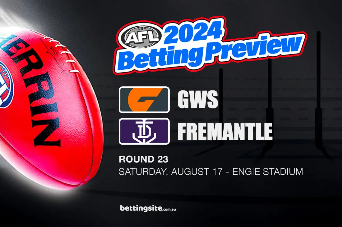 GWS Giants v Fremantle AFL betting tips - Round 23, 2024