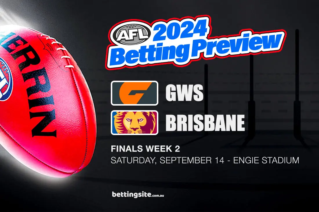 GWS v Brisbane betting tips - AFL Finals Series 2024