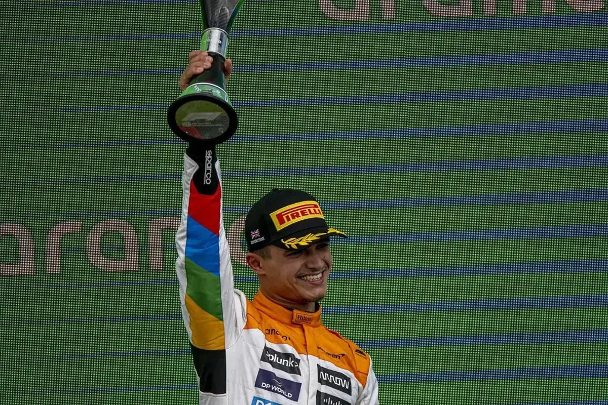 Lando Norris wins Singapore GP