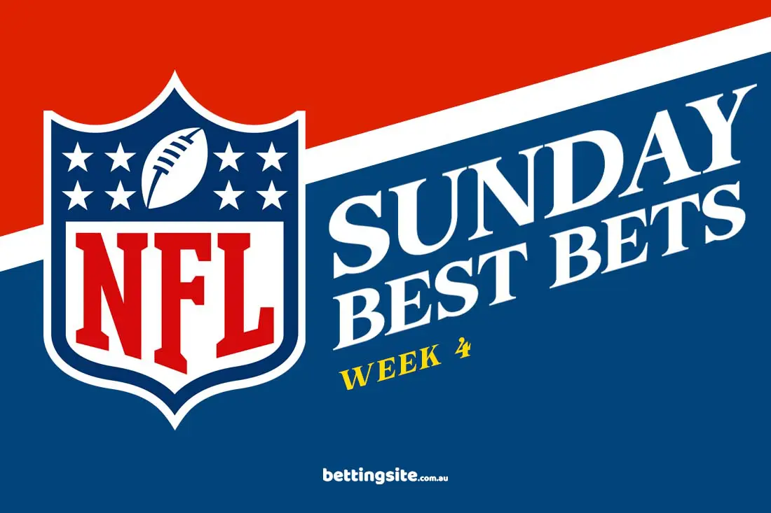 NFL Sunday Best Bets Wk 4 - BS