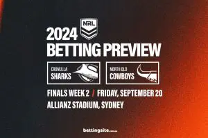 Sharks v Cowboys NRL betting preview - Finals Week 2