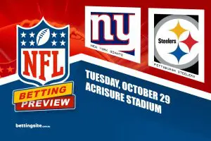 New York Giants v Pittsburgh Steelers betting tips - Week 8, 2024