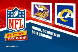 Vikings v Rams NFL betting tips - Week 8, 2024