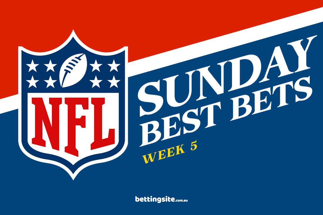 NFL Sunday Best Bets Wk 5