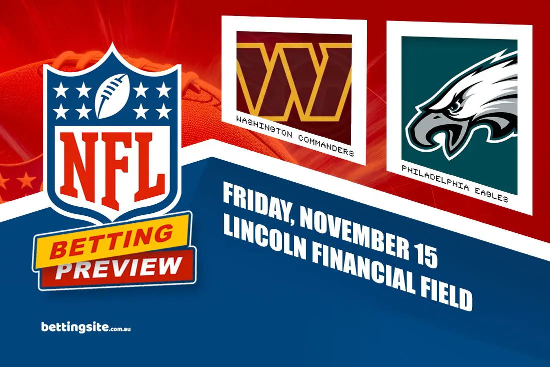 Commanders v Eagles NFL betting tips