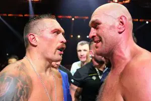 Oleksandr Usyk and Tyson Fury