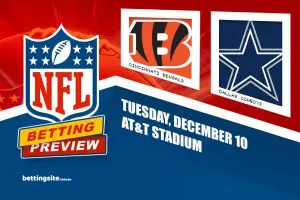 Bengals v Cowboys NFL betting picks - Week 14, 2024