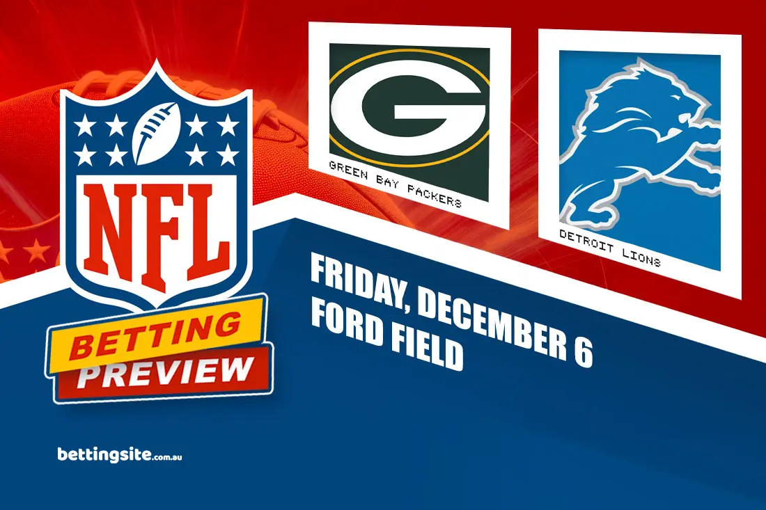 Green Bay Packers v Detroit Lions betting preview - NFL Week 14