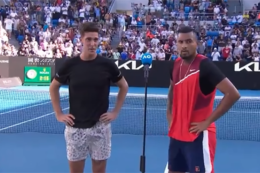 Nick Kyrgios and Thanasi Kokkinakis Australian Open