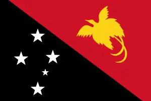 Papua New Guinea national flag