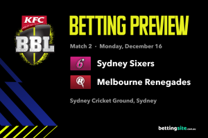 Sydney Sixers v Melbourne Renegades BBL tips - Monday, December 16, 2024