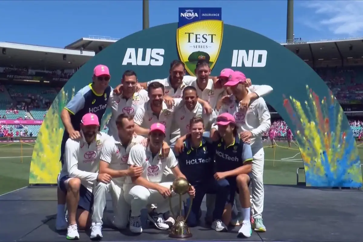 Australia wins Border-Gavaskar series