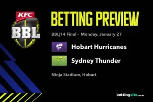 Hobart Hurricanes v Sydney Thunder BBL Final