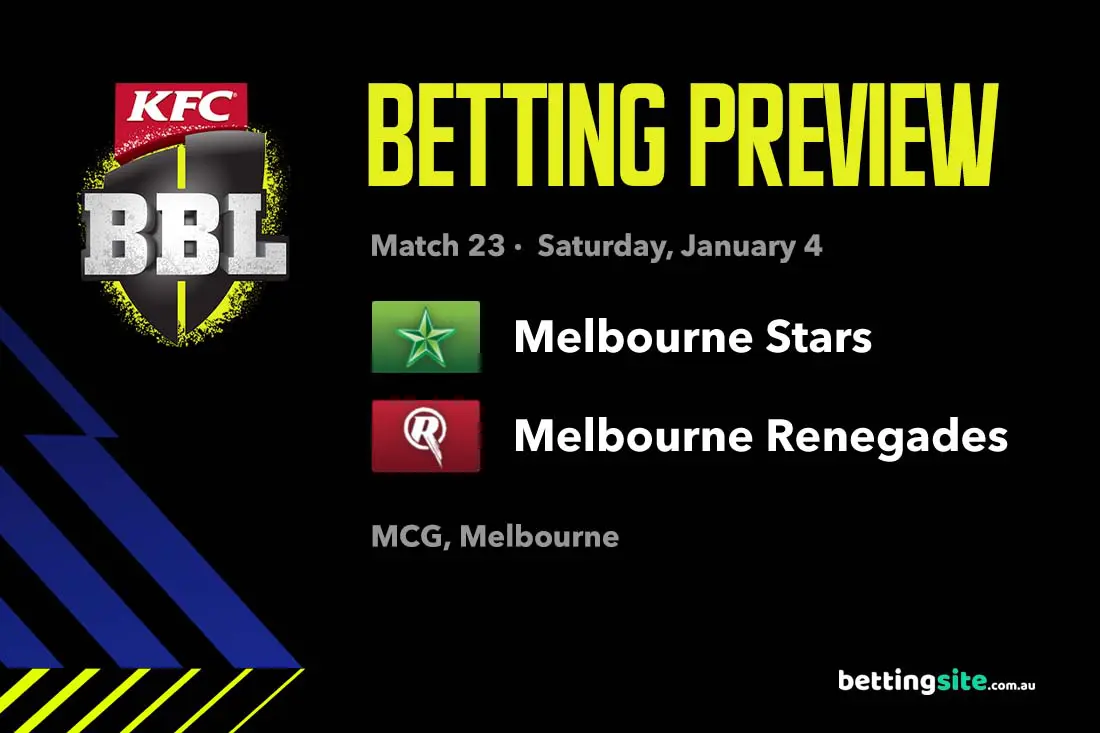 Melbourne Renegades v Melbourne Stars BBL preview