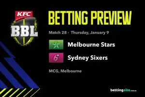 Melbourne Stars v Sydney Sixers BBL Preview