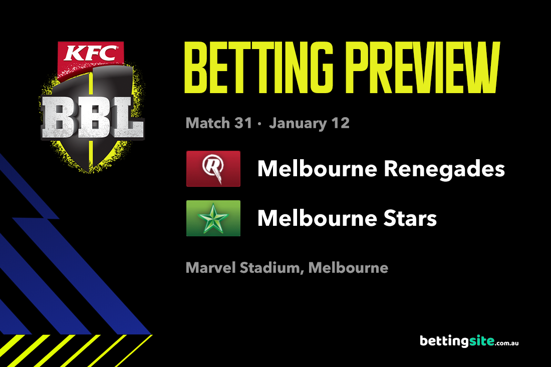 Renegades v Stars BBL14 Preview Match 31 - January 12