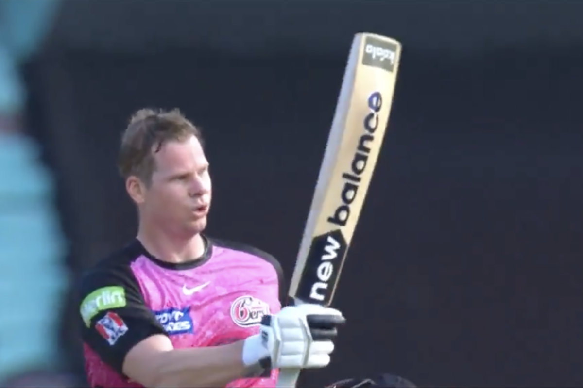 Steve Smith BBL century