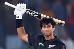 New Zealand batter Rachin Ravindra