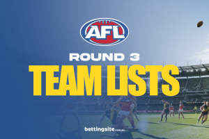 AFL Round 3 Team Lists