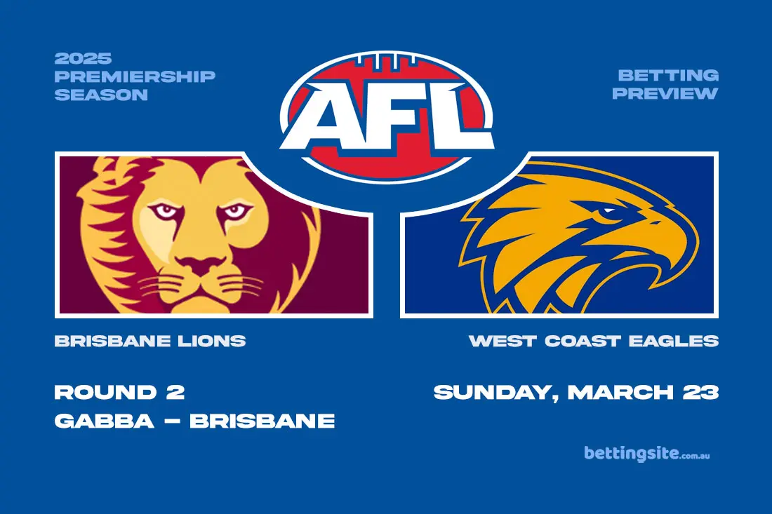 Brisbane Lions v West Coast Eagles betting tips - AFL Round 2