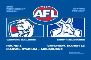 Western Bulldogs v North Melbourne betting preview - AFL Round 1