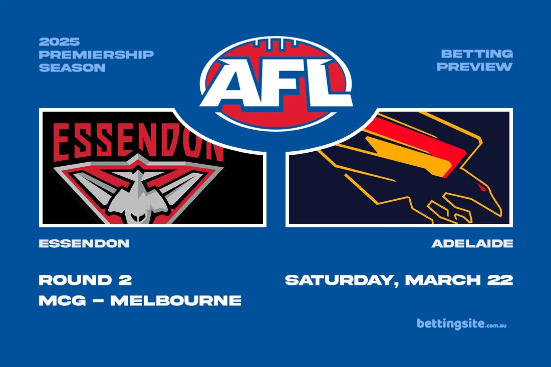 Essendon v Adelaide AFL betting tips - Round 2, 2025