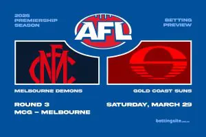 Melbourne v Gold Coast AFL betting tips - Round 3, 2025