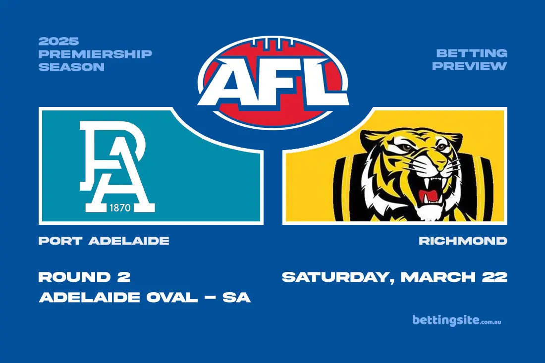 Port Adelaide v Richmond betting tips - AFL Round 2