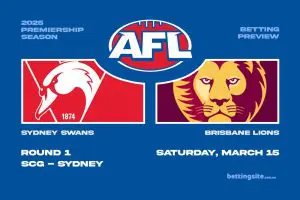 Sydney Swans v Brisbane Lions betting preview - AFL Round 1